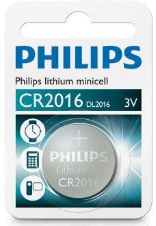 Batteri CR2016, 3V Lithium