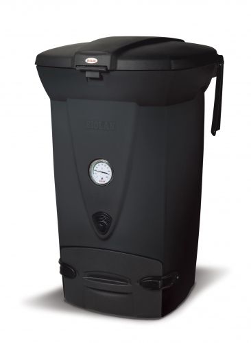 Biolan Kompostbinge, 220eco varmkompostering - Mørkgrå