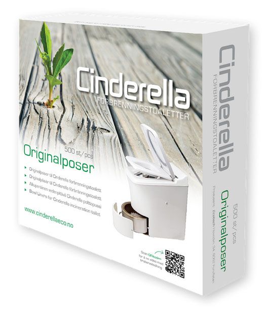 Cinderella - Originalposer, 500stk