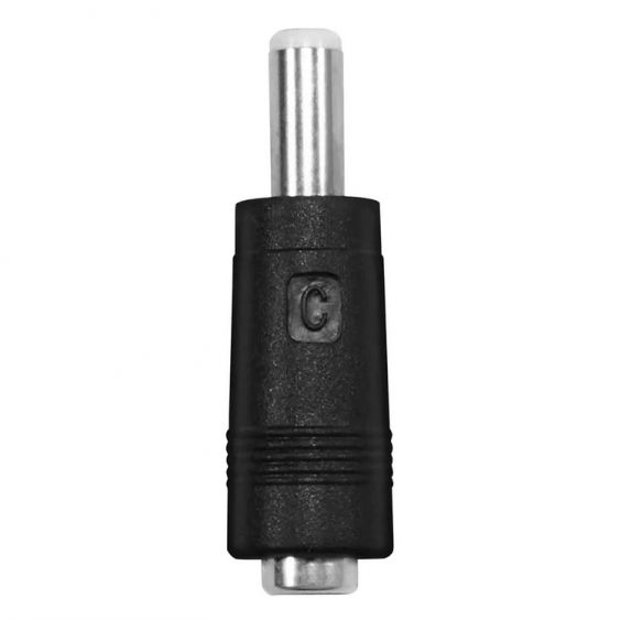 Adapter 5,5x2,1mm til 5,5x2,5mm DC plugg