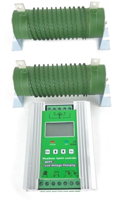 Dump load regulator for vindgenerator med varmeelement - DUO