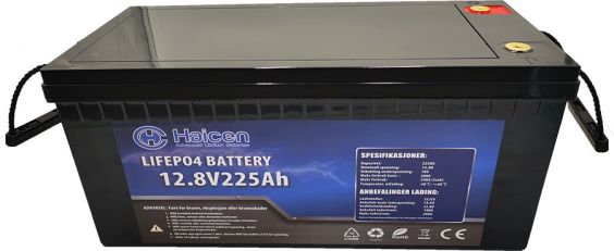 Lithium Batteri: LiFePo4 12V 225Ah, H