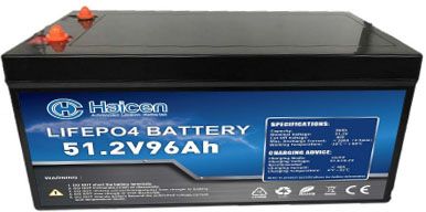 Lithium Batteri: LiFePo4 48V 4,9kWh