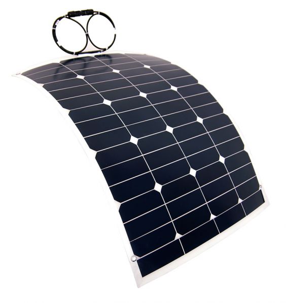 Solcellepanel  80Watt, 71x63cm, fleksibelt