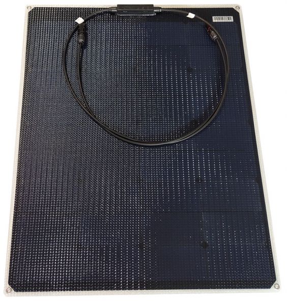 Solcellepanel  65Watt, backcontact, SEMI fleksibelt