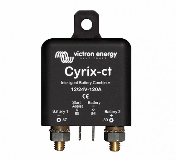 Victron Cyrix-ct 12/24V-120A, batteriskiller/samler