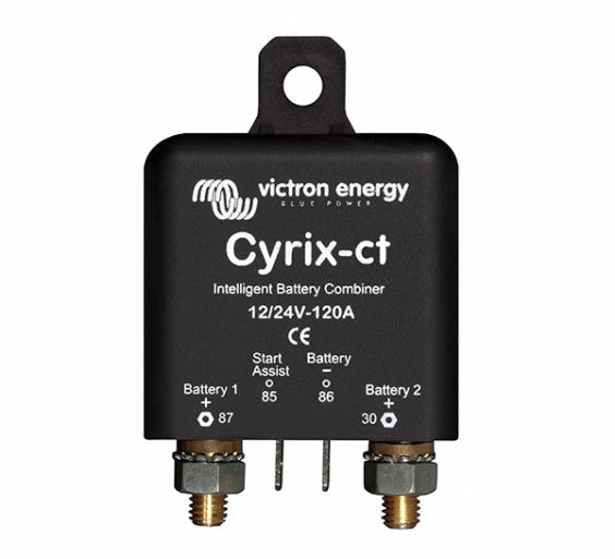 Victron Cyrix-ct 12/24V-120A, batteriskiller/samler - DEMO