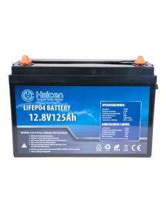 Lithium Batteri: LiFePO4 12V 125Ah, H