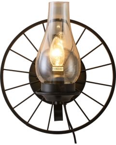 12V & 230V Nordfjord rund vegglampe