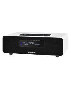 DEMO- 12V & 230V Sangean DDR36 bordradio, hvit