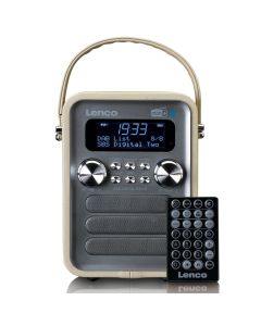 DAB+ Radio, Lenco PDR-051, beige