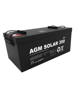 AGM Batteri: 350 AGM Solar, 12V