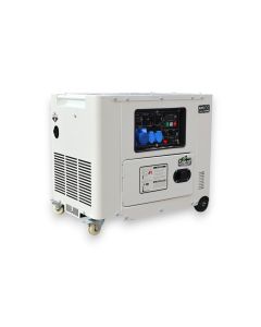 Dieselaggregat 6500W med autostart og gløding, BD6500S, auto.gl.