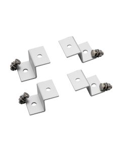 Enkle festebraketter, s&oslash;lv