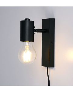 Globe enkel lampett, sort