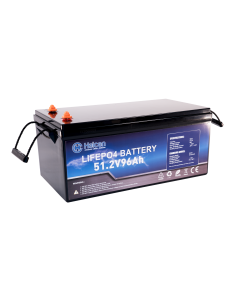 Lithium Batteri: LiFePO4 48V 4,9kWh