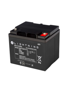 AGM Batteri: 38 AGM Lightning GP38, 12V 38Ah