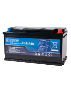 Lithium Batteri: LiFePO4 12V 105Ah, Bobilbatteri Pro Camper