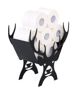 Toalettpapirholder, kronhjort