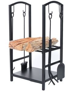 Vedstativ med tilbeh&oslash;r, Robert