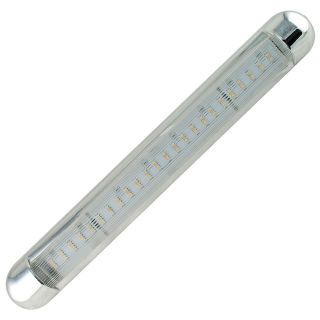 12V  Led lyslist 2W Silver D105A varmhvit