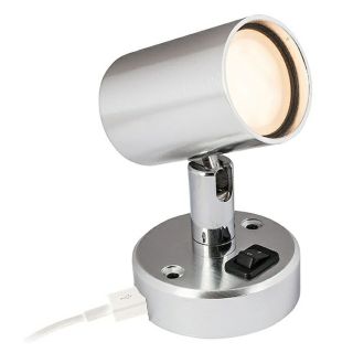 12V  MiniTube D1 med innebygget USB-lader