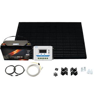 Solcellepakke Lithium 110W 125Ah