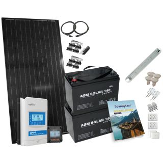 Solcellepakke, Standard, 160W/180W/190W