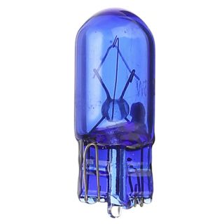 12V T10 W5W Wedge halogen, 5 watt - Xenon