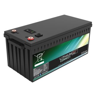 Lithium Batteri: LiFePO4 12V 225Ah, Heat Pro Connect