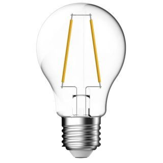 230V E27 B60 4,0W 2x Filament led pære, varmhvit