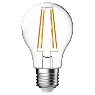 230V E27 B60 6,8W 4x Filament led pære, varmhvit