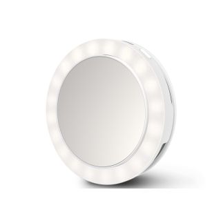 Selfie speil Ecomed CM20E,3 lysfarger, Kosmetikk