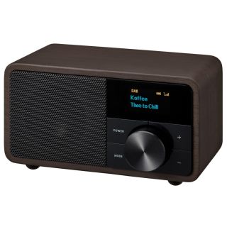 DAB+ Radio, Sangean DDR-7, mørk trefarge