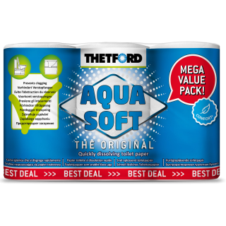 Dopapir Aqua Soft 6-pack, Thetford