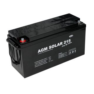 AGM Batteri: 215 AGM Solar, 12V