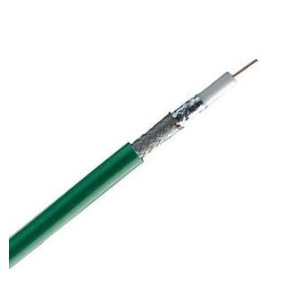 Antennekabel PREMIUM 6mm (RG59), grønn, 100m