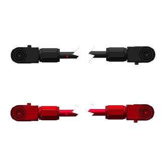 Batterikabel ES08 til ES08 for paralellkobling, 25cm