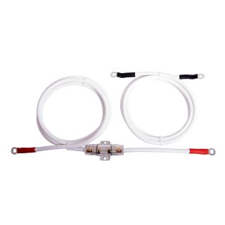 Batterikabel med sikringholder (AGU), 2x25mm², 1,5m