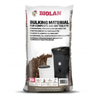 Biolan Strø for kompost og biotoalett, 35l