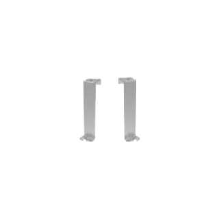 EasyRail - Bakre støtteben for panel mot panel