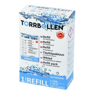 Fuktsluker, Torrbollen, refill 1stk