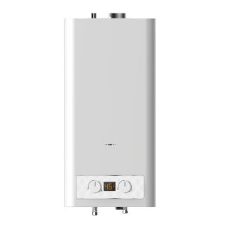 Gassvannvarmer m/autotenning, 14L
