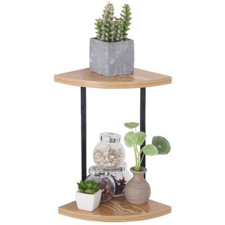 Hjørnehylle, dobbel