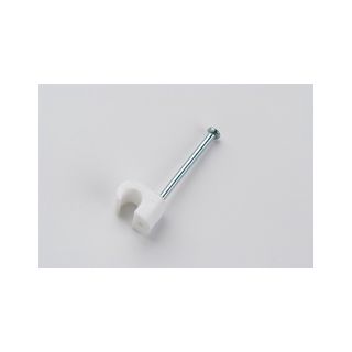 Kabelklips for rund kabel  4-6mm, 100stk