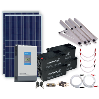 Kraftpakke 230V - 3000W, EPEVER 24v