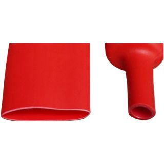 Krympestrømpe for  50mm² kabel, 4,5cm, rød