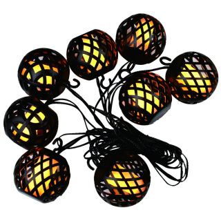 230V Lysslynge med flamme HomeLine HDL0327, 8 LED, 10m