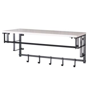 Margit, hattehylle, hvit