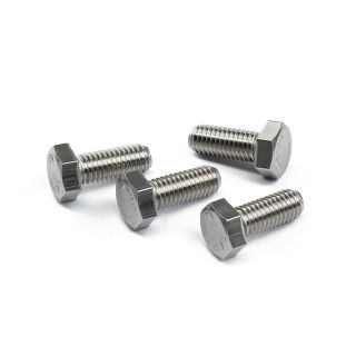 Rustfri maskinskrue med sekskanthode A4  M8x20mm, 25stk